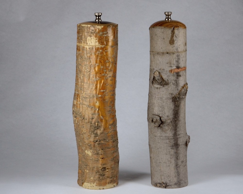 Natural Branch Pepper Mills
